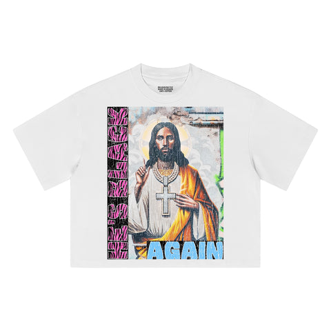 BACK AGAIN CROPPED T-SHIRT