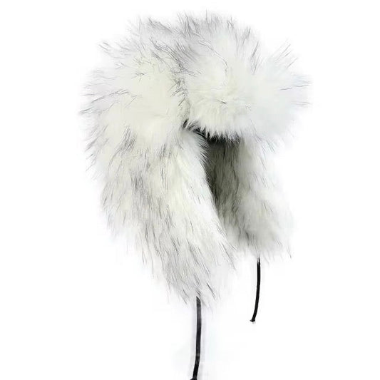 POLAR WHITE FUR HAT