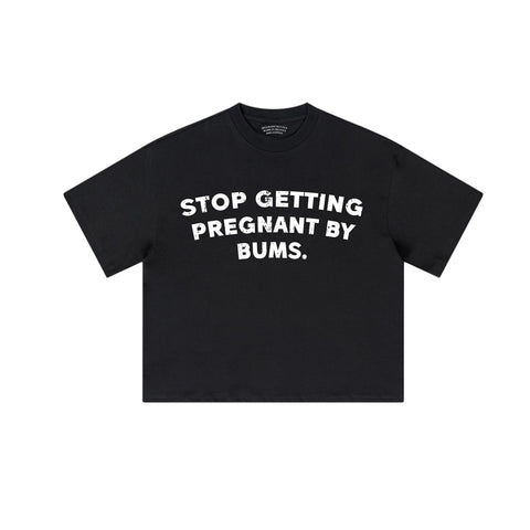 BUMS TEE CROPPED TEE