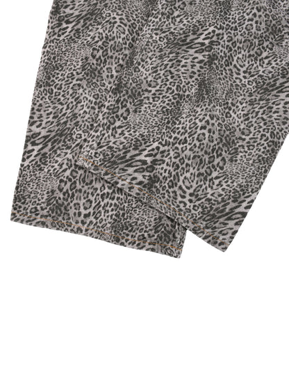 leopard,cheetah,streetwear,wide,leg,pants,jeans,mens,unisex